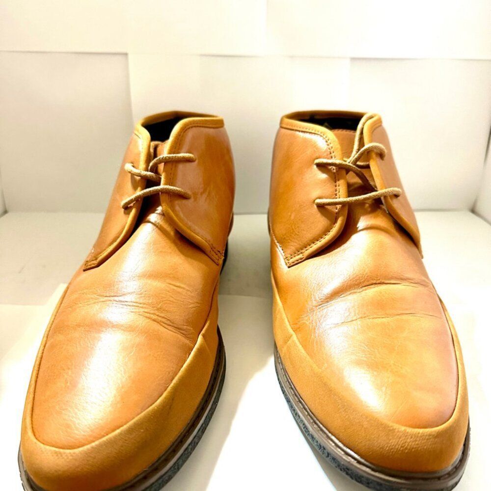 Alfani Mens Clyde Chukka Boot Color Tan Size 12 M